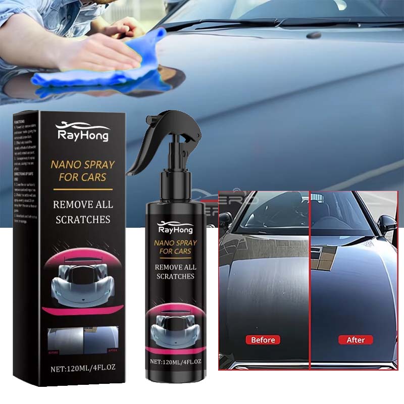 Nano Liquid Coating - 30/120ML Lapisan Nano Mobil Semprotan Cair