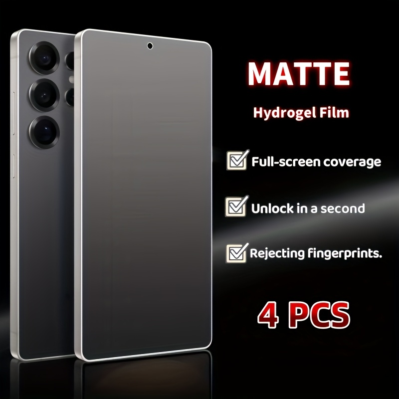 Curved Edge Screen - 4 Buah Pelindung Layar Hidrogel Melengkung