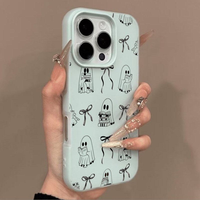 Casing Ponsel Motif Buku Hantu - Apple Iphone 15 Pro Max ulasan dan harga
