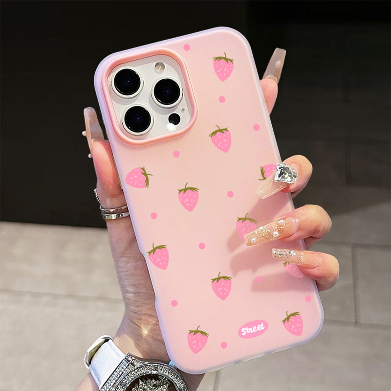 Casing Ponsel Motif Stroberi M - Xiaomi Redmi Note 14 ulasan dan harga