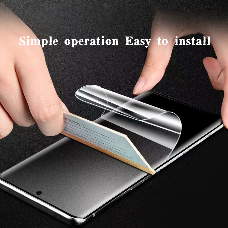 4 Buah Pelindung Layar Hidroge - Curved Edge Screen ulasan dan harga