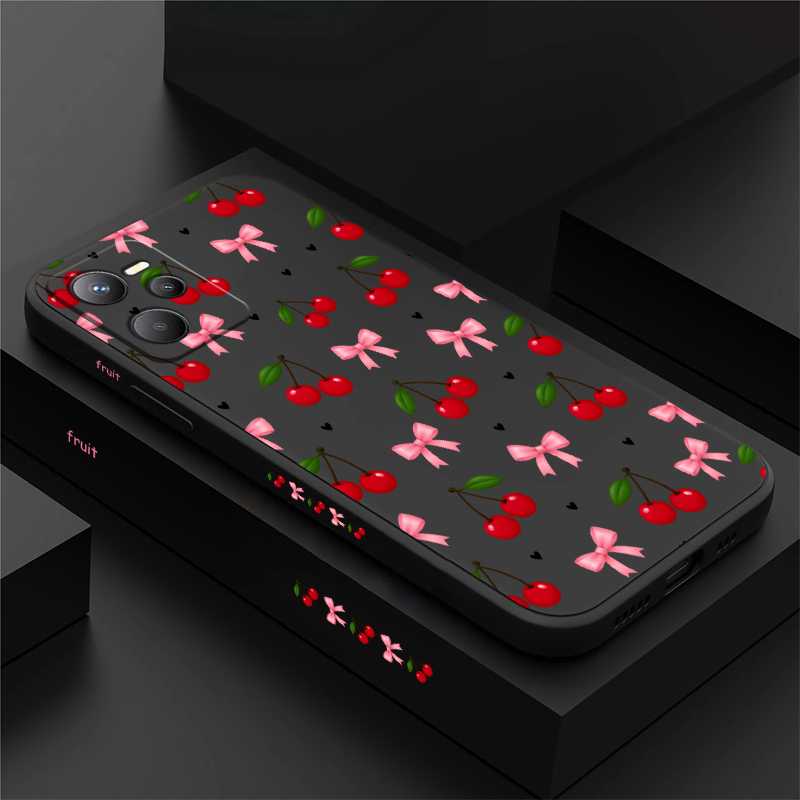 Casing dengan Motif Ceri untuk - Realme C67 ulasan dan harga