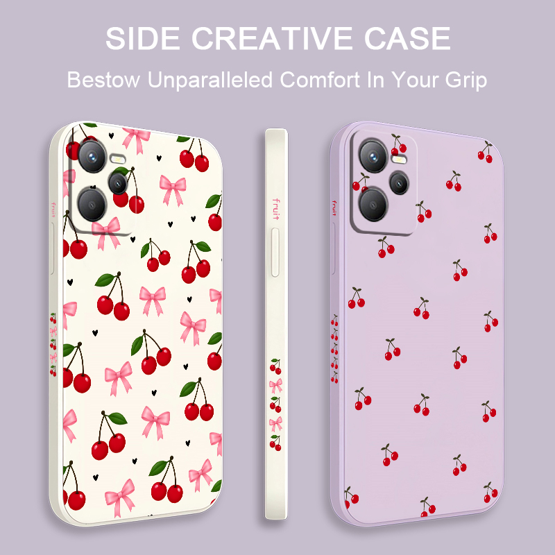 Casing dengan Motif Ceri untuk - Realme C67 ulasan dan harga