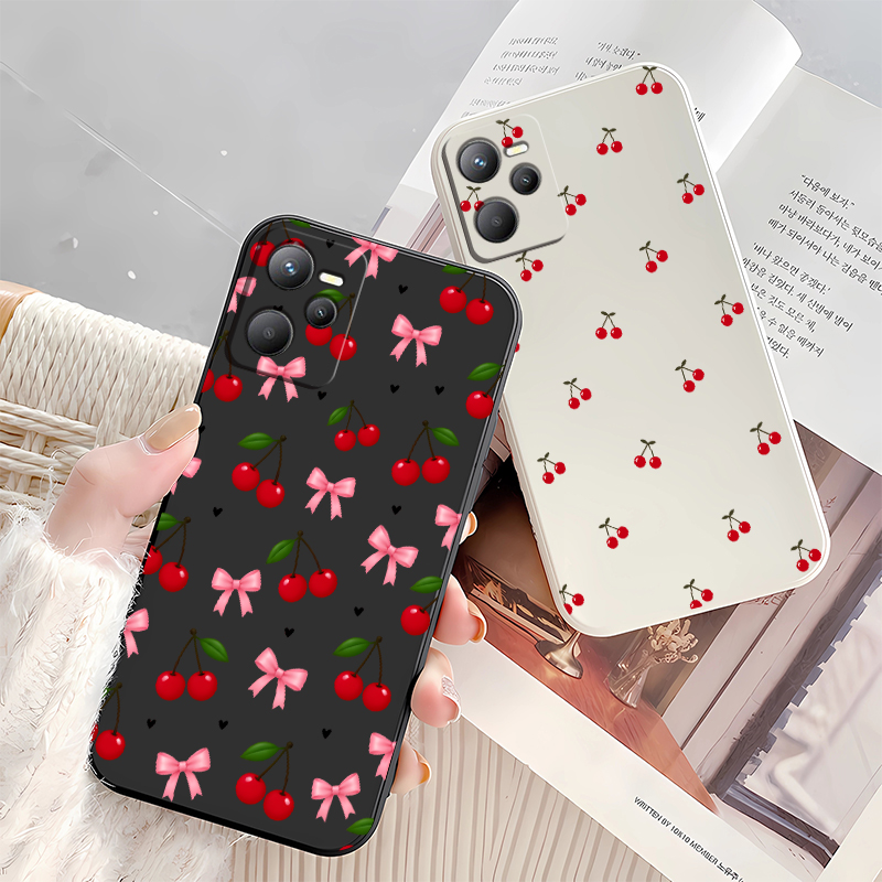 Casing dengan Motif Ceri untuk - Realme C67 ulasan dan harga