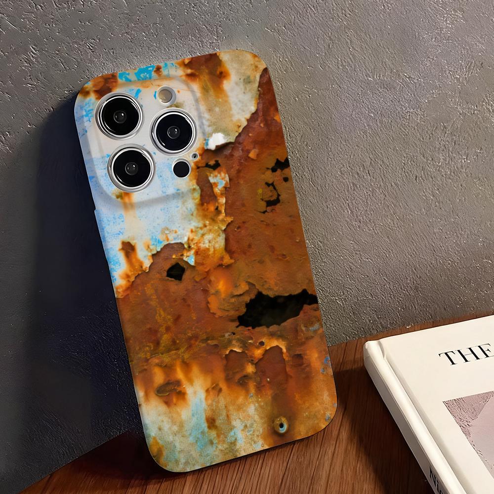 Casing HP Tekstur Rust, Lapisa - Apple Iphone 15 Pro Max ulasan dan harga